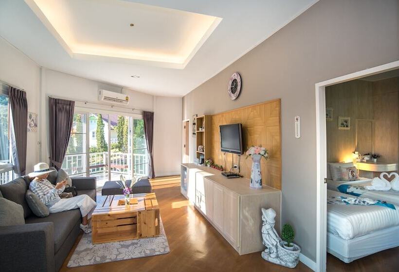 בית מלון כפרי Phukaew Resort & Adventure Park