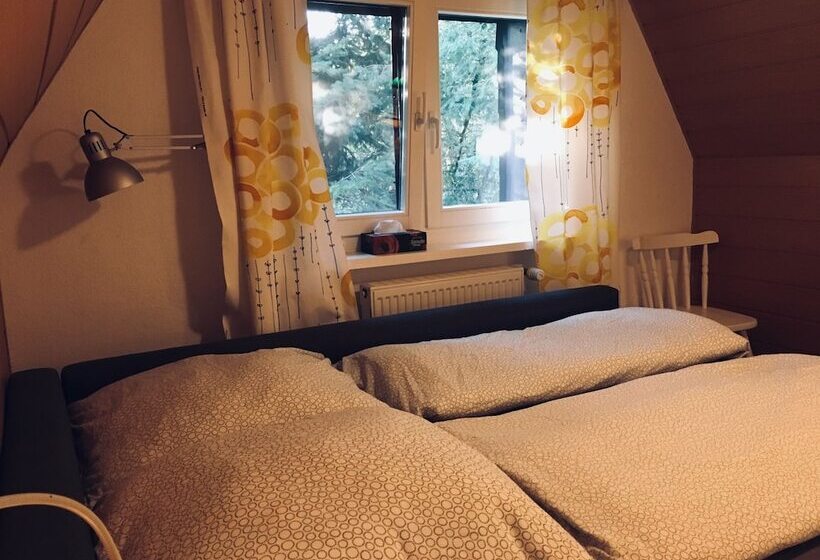 Ferienhaus Mirow Lärz   Kamin Wald Ruhe