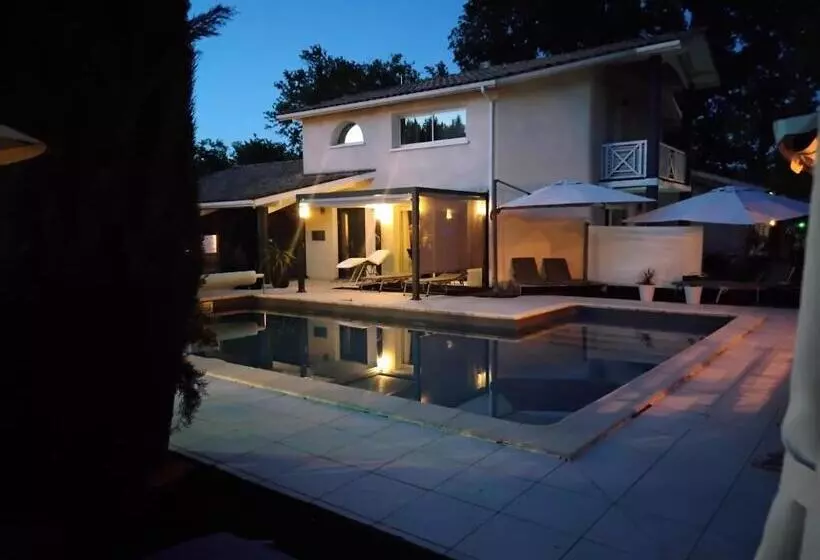 ペンション Chambres D Hôtes Villa Aquitaine