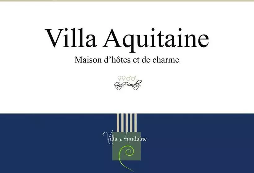 ペンション Chambres D Hôtes Villa Aquitaine