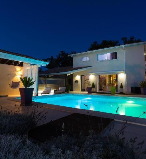 膳宿费 Chambres D Hôtes Villa Aquitaine