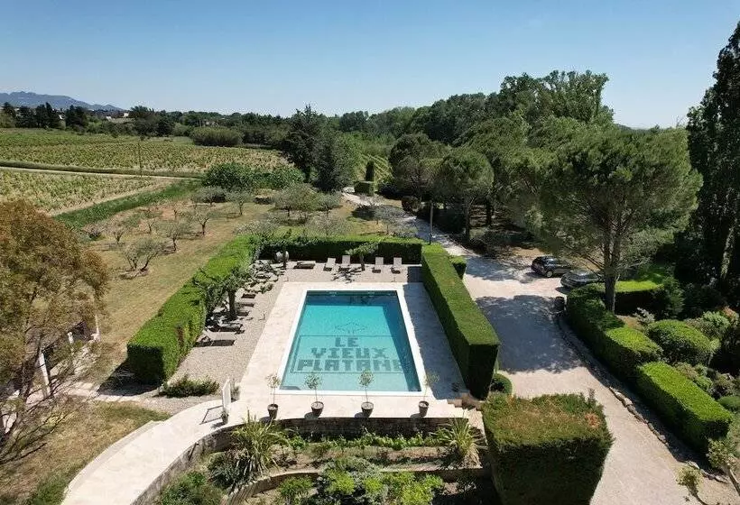 ベッドアンドブレックファースト Le Vieux Platane