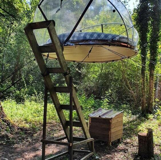 펜션 Les Bulles De La Maison Du Rocher