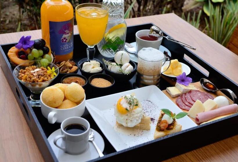 リゾートホテル Capão Do Cerrado Pousada E Spa