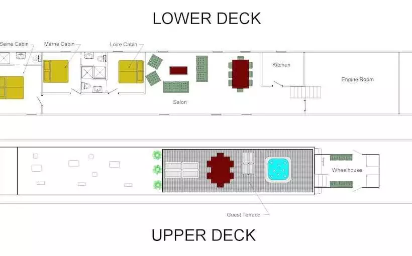 ホテル Péniche Serenity