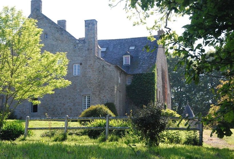 بنسيون Manoir Du Vaumadeuc Chambres Au Chateau