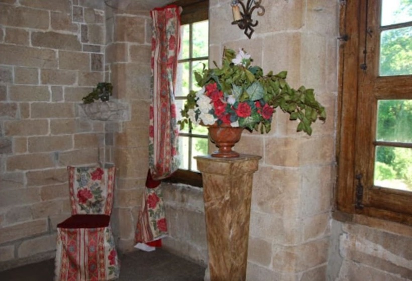 بنسيون Manoir Du Vaumadeuc Chambres Au Chateau