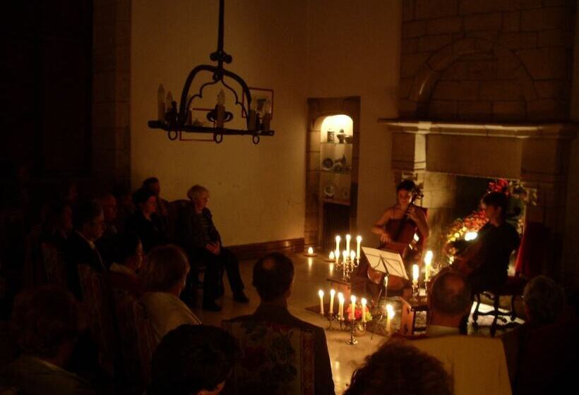 بنسيون Manoir Du Vaumadeuc Chambres Au Chateau