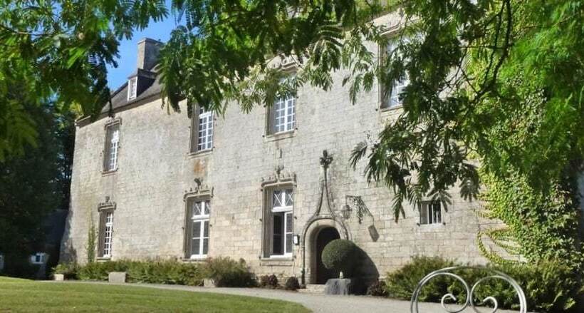 بنسيون Manoir Du Vaumadeuc Chambres Au Chateau