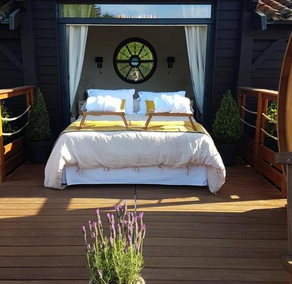 مبيت وإفطار Cabane Spa Sauna