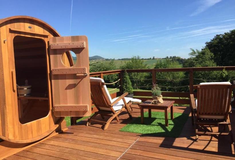 مبيت وإفطار Cabane Spa Sauna