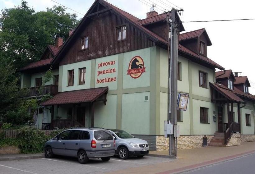 호스텔 Penzion Pivovar Vraník