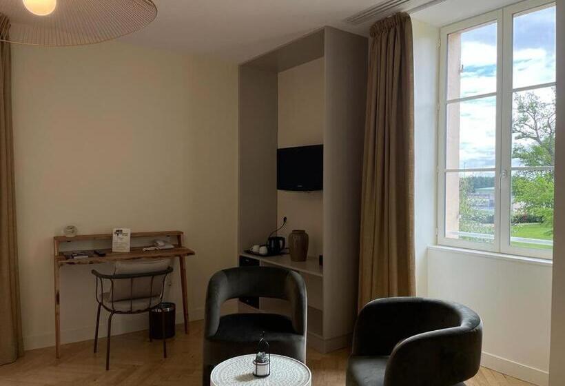 فندق Hôtel & Restaurant Le Manoir Des Cèdres Piscine Chauffée Et Climatisation