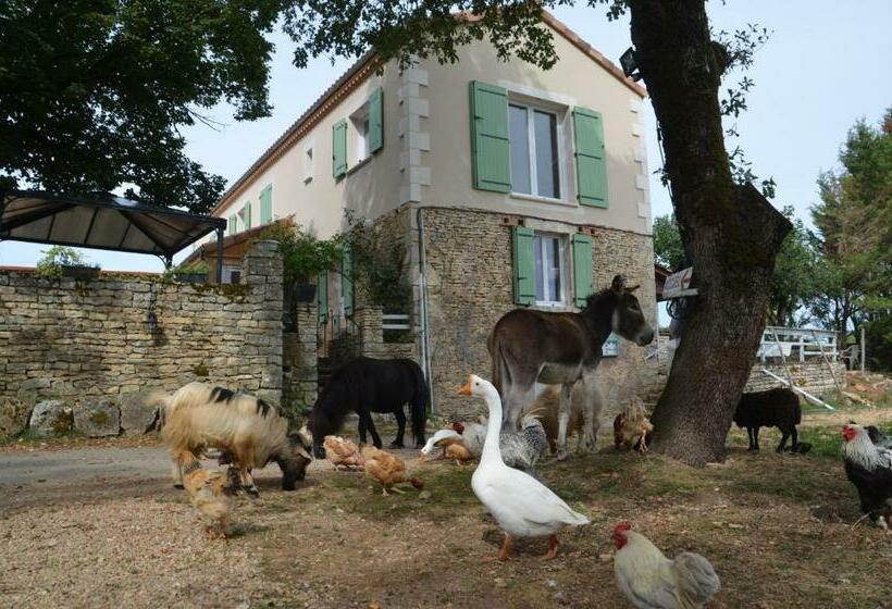 בית מלון כפרי La Ferme Des Vergnes