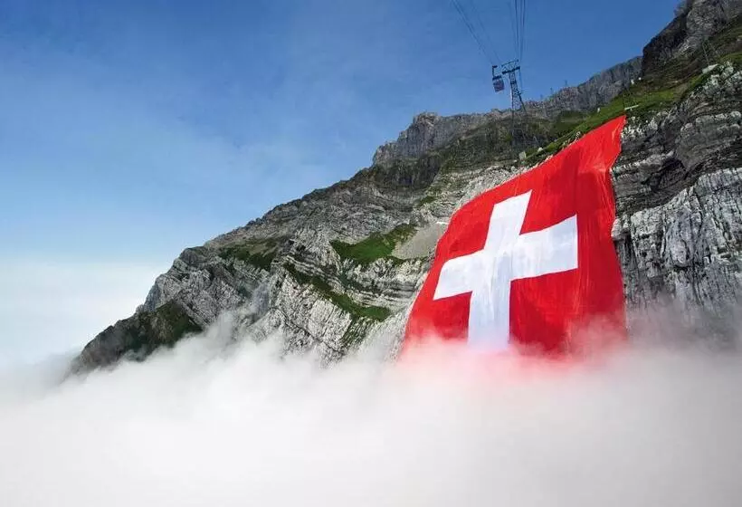 Hotelli Säntis   Das