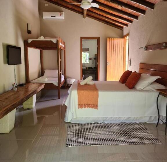 펜션 Pousada Maritacas Do Sana