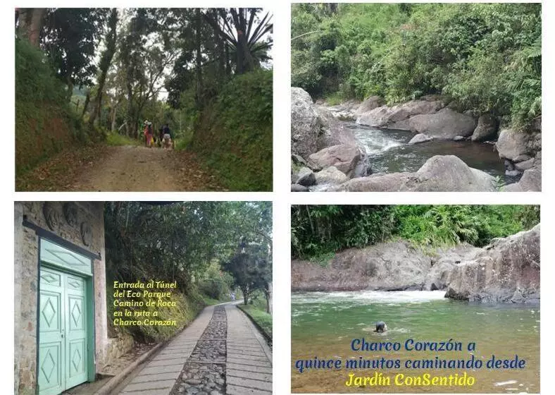 ペンション Alojamiento Rural Jardín Consentido