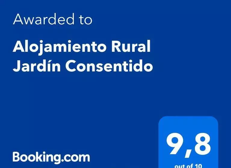 ペンション Alojamiento Rural Jardín Consentido