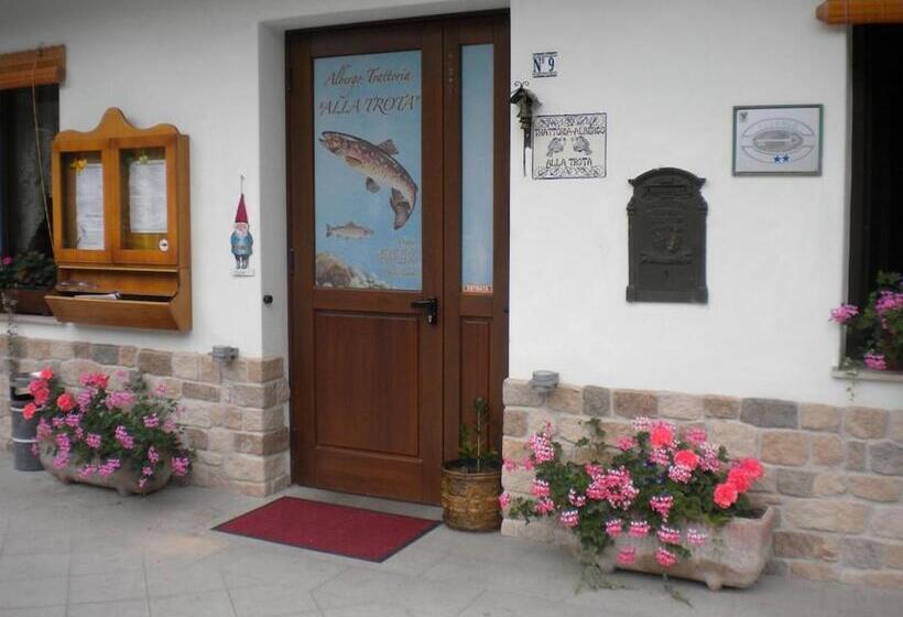 בית מלון כפרי Albergo Alla Trota