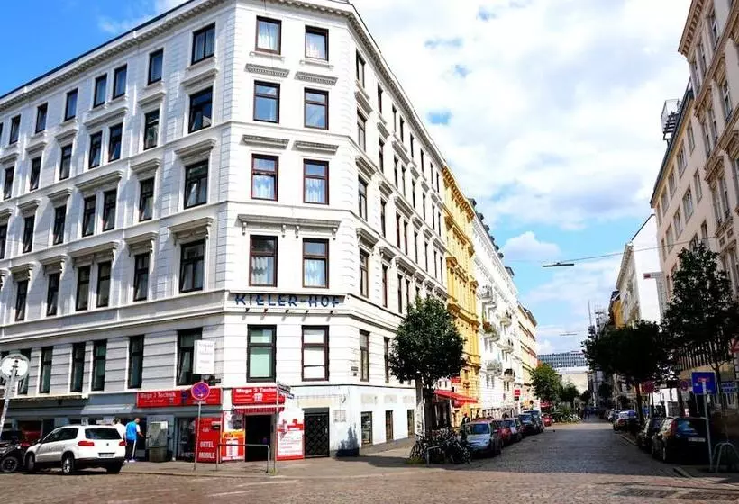 酒店 Kieler Hof Am Hauptbahnhof   Hamburg Central Station