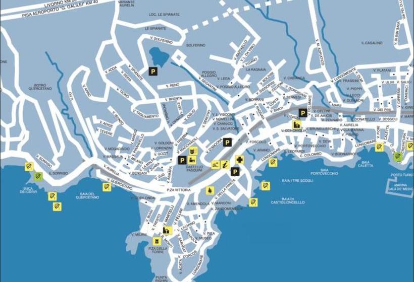 فندق Residenza Solferino Castiglioncello