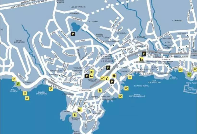 Отель Residenza Solferino Castiglioncello