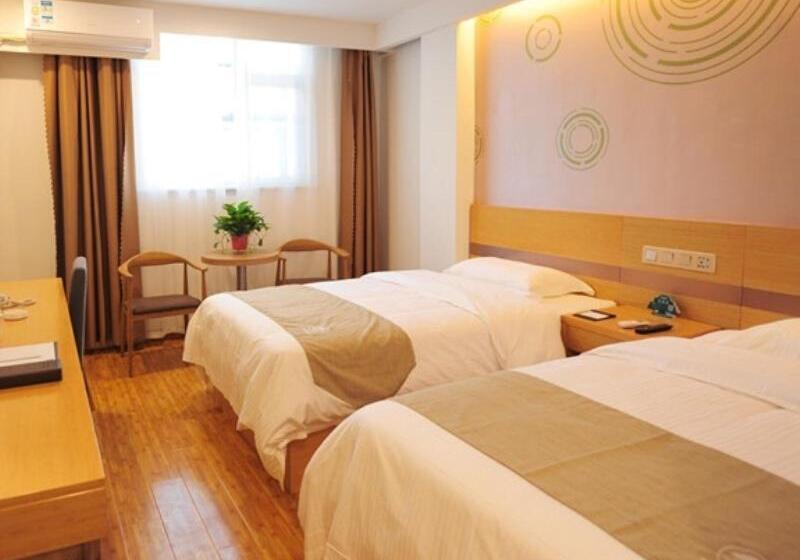 Otel Greentree Inn Dezhou Qingyun Government Express