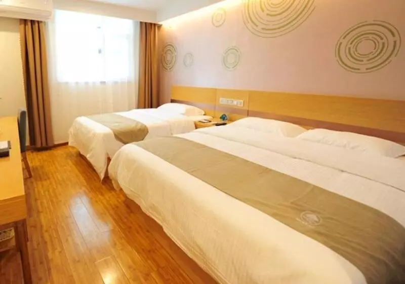 ホテル Greentree Inn Dezhou Qingyun Government Express