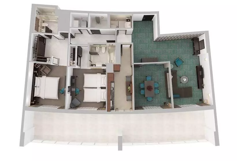 Flora Creek Deluxe Hotel Apartments, Dubai