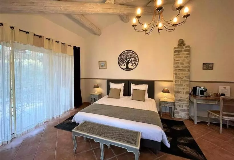 Aamiaismajoitus (B&B) Le Mas Carré Séguret