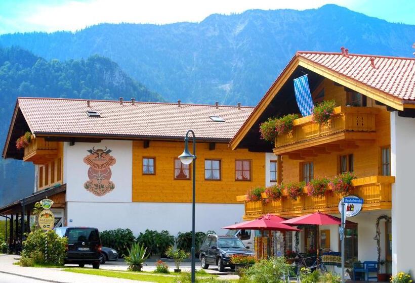 Otel Gasthof Metzgerei Hirschbichler Chiemgau Karte