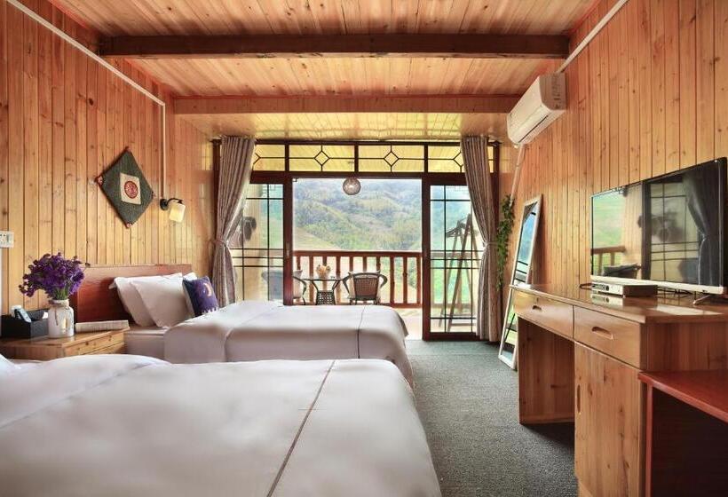 בית מלון כפרי Longji Terrace La Vie Inn