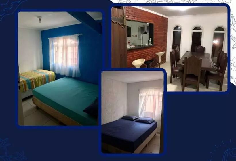 ペンション Hostel Estrela Do Mar   Pé Na Areia