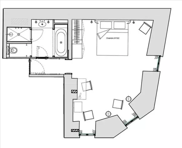 هتل La Chambre Du Marais