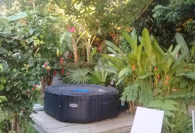 تختخواب و صبحانه La Case O Gecko974