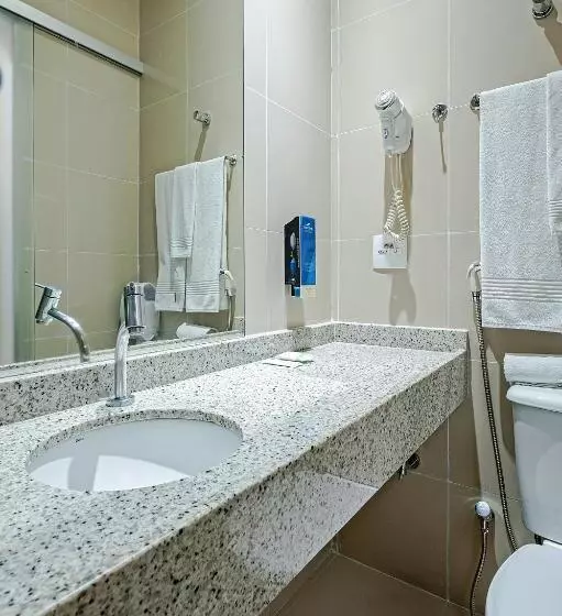 ホテル Fast Sleep Guarulhos By Slaviero Hotéis