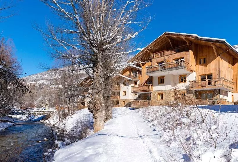 レジデンス Skissim Premium Résidence Le Hameau Du Rocher Blanc
