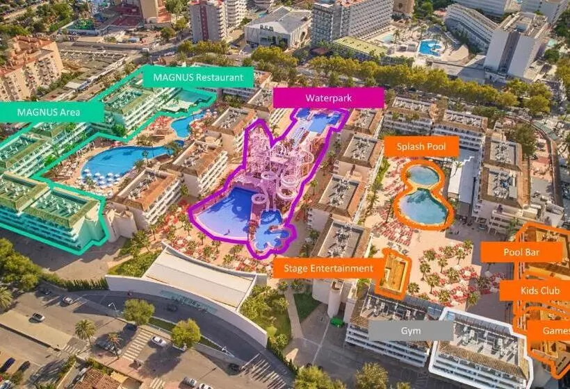 ホテル Fergus Club Mallorca Waterpark
