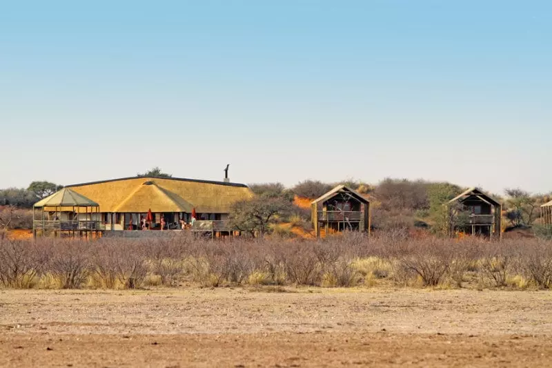 בית מלון כפרי Suricate Tented Kalahari Lodge