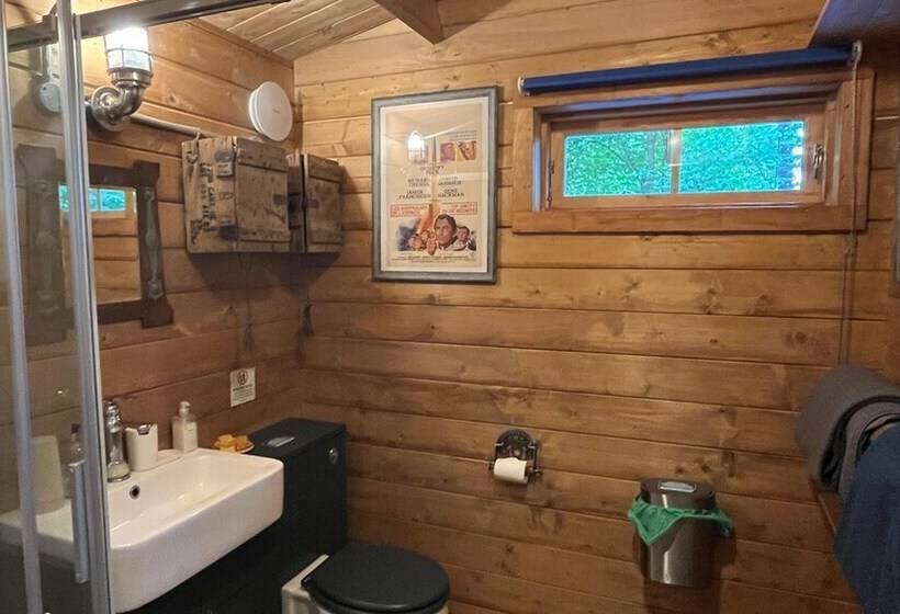 Retro Private Lodge With Hot Tub Nr Dartmoor