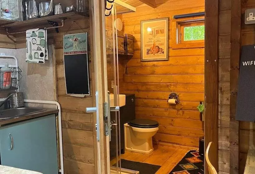 Retro Private Lodge With Hot Tub Nr Dartmoor