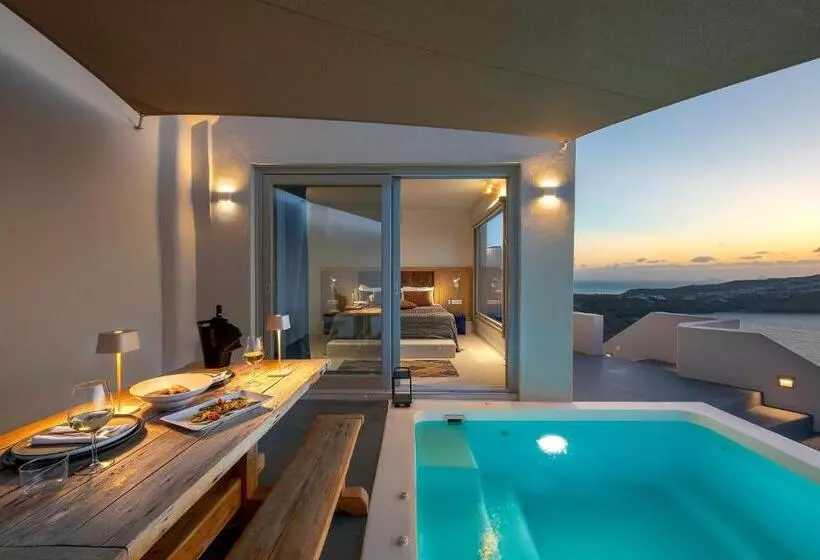 Otel Grand View Megalochori Santorini