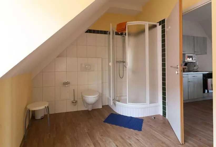 בית מלון כפרי Ferienresidenz Schlossblick