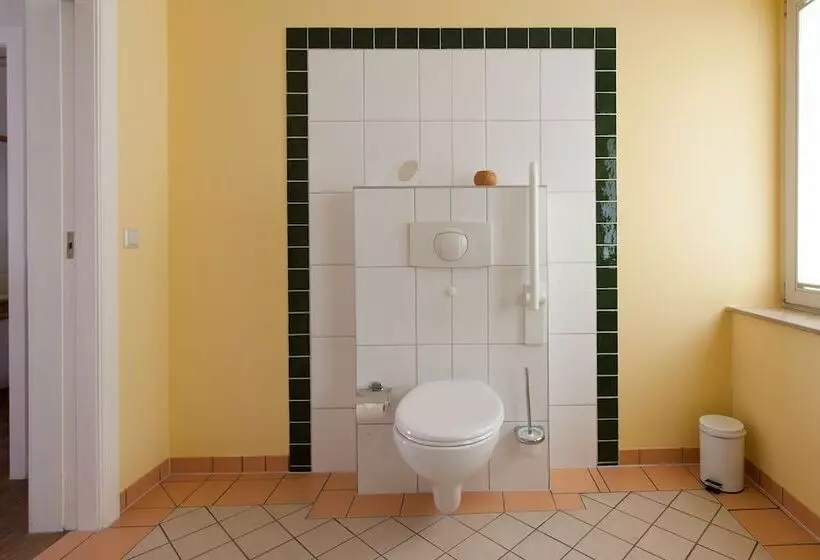 בית מלון כפרי Ferienresidenz Schlossblick