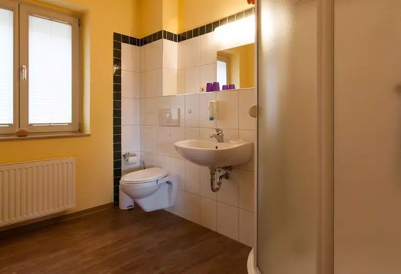 בית מלון כפרי Ferienresidenz Schlossblick