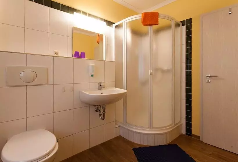 בית מלון כפרי Ferienresidenz Schlossblick