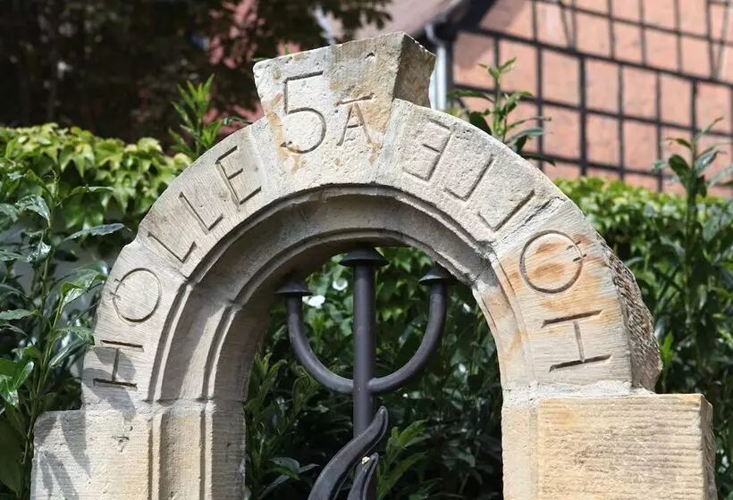 בית מלון כפרי Ferienresidenz Schlossblick