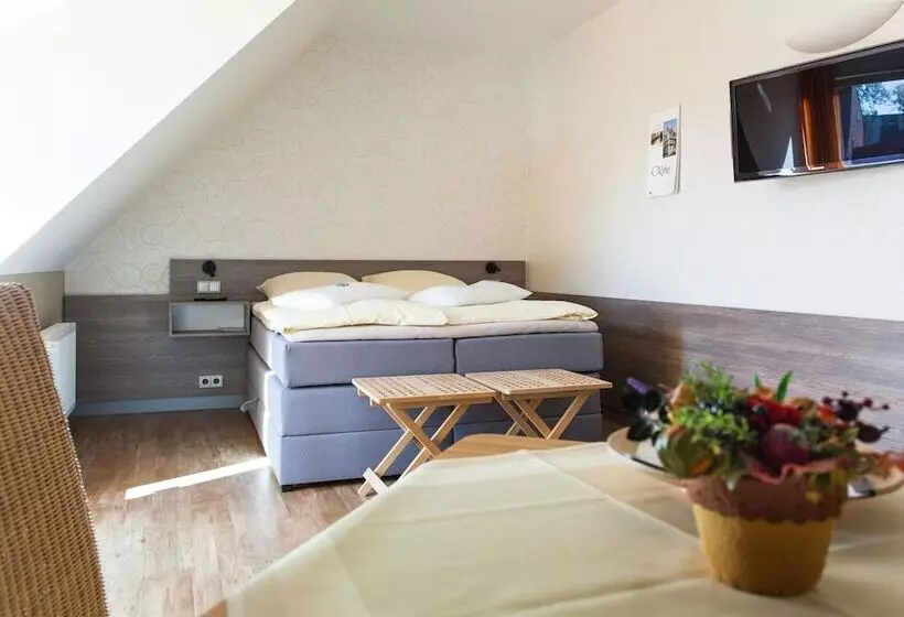 בית מלון כפרי Ferienresidenz Schlossblick