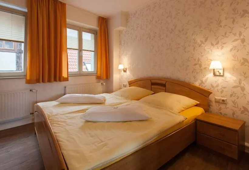 בית מלון כפרי Ferienresidenz Schlossblick