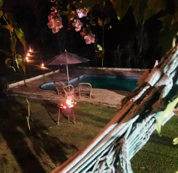 ペンション Pousada Sitio Da Terra E Arte